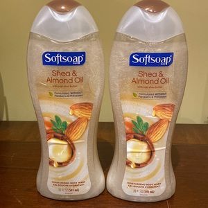 2/$6.00 Soft Soap Shea & Almond Oil body wash